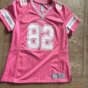 Pink Jason Witten woman’s Dallas Cowboys Jersey